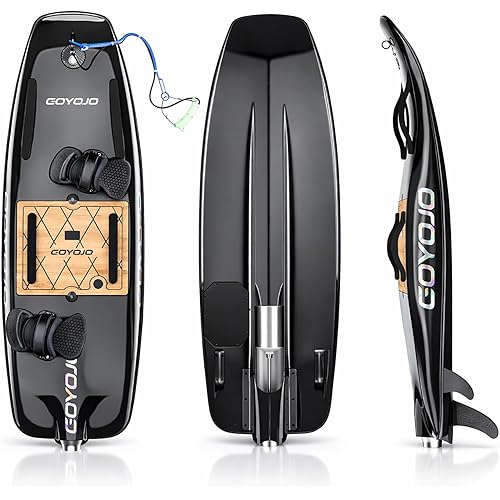 GOYOJO Electric Surfboard for Adults, High-Speed Water Jet Oilless Surf Board, IP67 Waterproof eSurfboard with Long Battery Life, Electric Jet Board for Lake, Ocean & Watersports, 40-60 Min Runtime