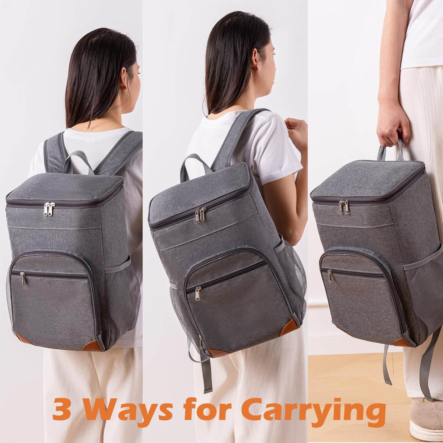 Zaino termico da 15L impermeabile,Zaino Frigo,Zaino Termico Porta Pranzo,Borsa Termica Borsa Frigo, ideale per picnic, spiaggia, campeggio e viaggio
