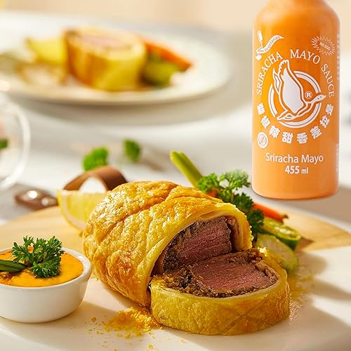 Miniatura 27 de Flying Goose Salsa dulce Sriracha de 24.6 onzas, salsa de chile dulce Sriracha de Tailandia, sin gluten y vegana, sabor original en botella, 24.6