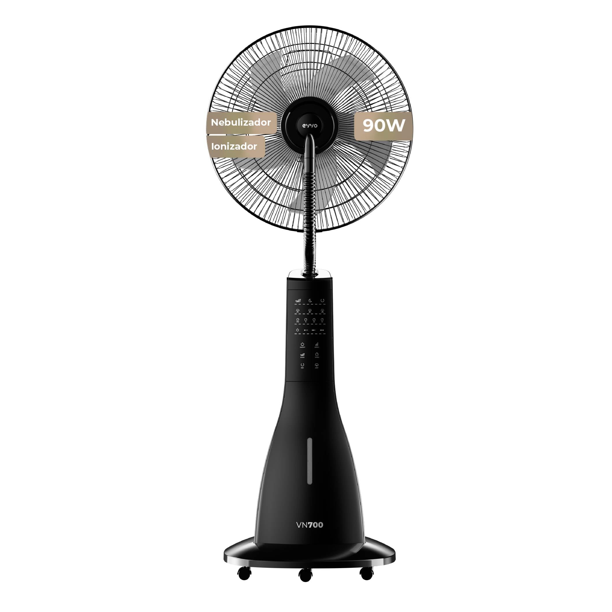 Ventilador nebulizador exterior