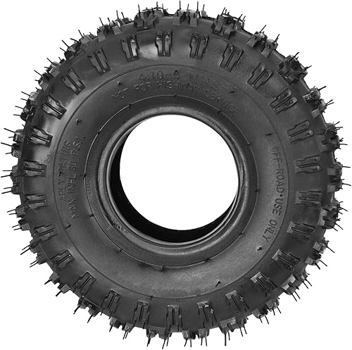 Miniatura 8 de GREHUA 4.103.50-4 410350-4 4.10-4 Neumático y tubo interior con válvula doblada TR87 reemplazo para camión de mano, cortacésped, carros, carretilla,