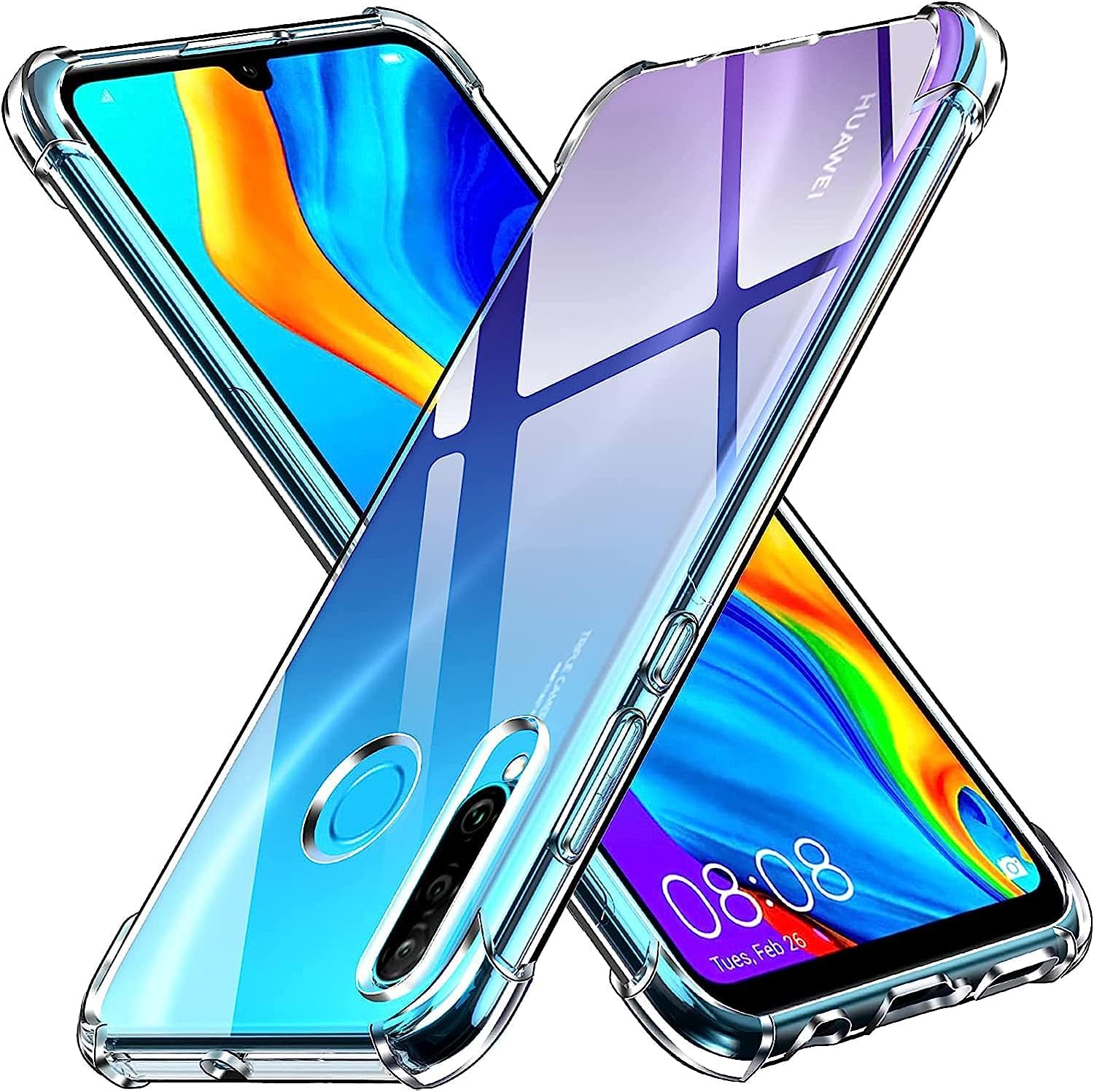 ELICA Silicone Huawei P30 Lite Bumper Back Cover For Huawei P30 Lite Transparent (B07Q4J39YC) Amazon Price History, Amazon Price Tracker
