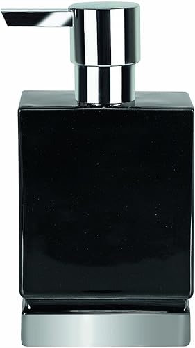 Miniatura 2 de Spirella Dispensador de jabón Roma de gres, negroplateado