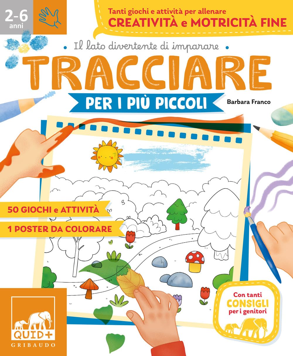 Tracciare Per I Più Piccoli. Tanti Giochi E Attività Per Allenare Creatività E Motricità Fine. Ediz. A Colori - 4