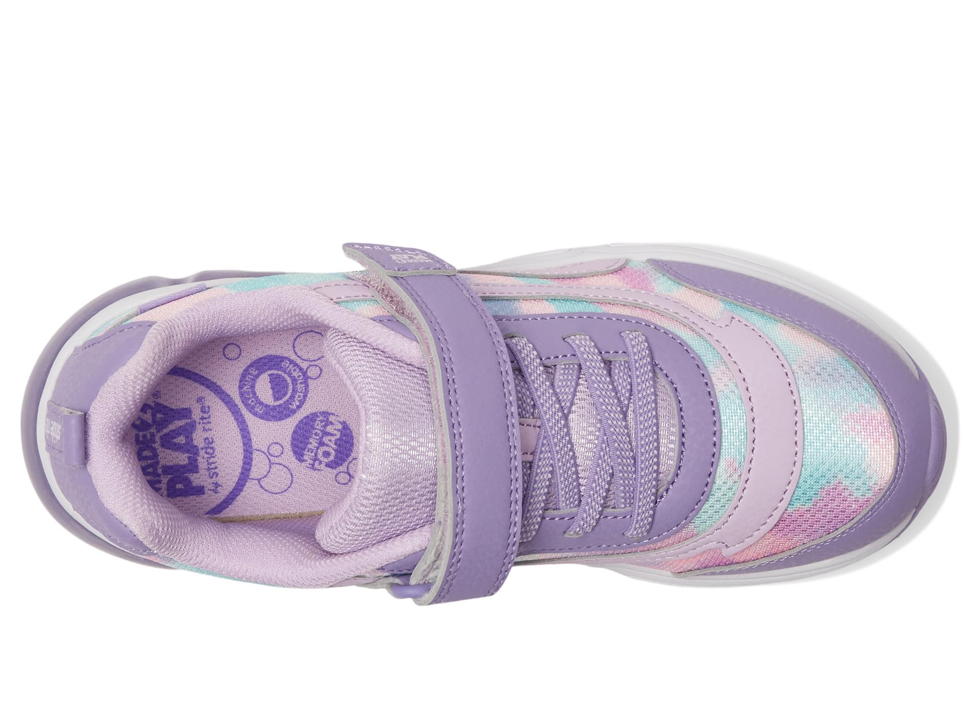 Stride Rite Girls M2P Surge Bounce (Infant/Little Kid) Sneaker, Lilac, 11