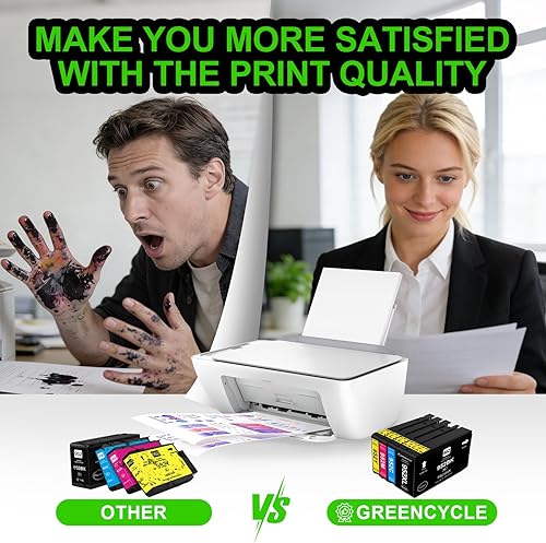 Miniatura 2 de greencycle No refabricados Cartuchos de tinta negra 952XL de repuesto para impresoras HP 952 952XL, 2 unidades de alto rendimiento compatibles con