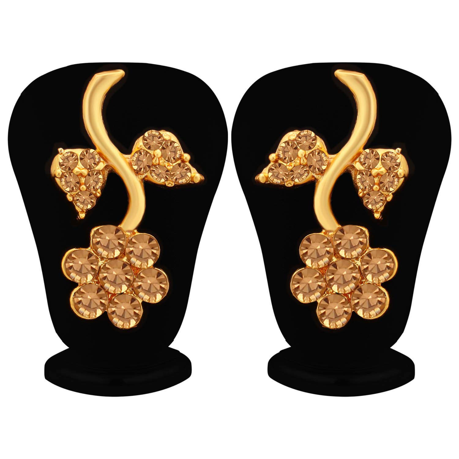 Floral Plated LCT Stone Necklace Set (N79653_D1)