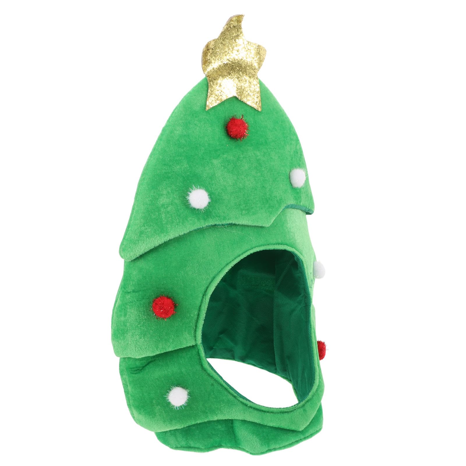 Toyvian 4 Piezas Sombrero de Árbol de Navidad Unisex, Ligero y Cómodo para