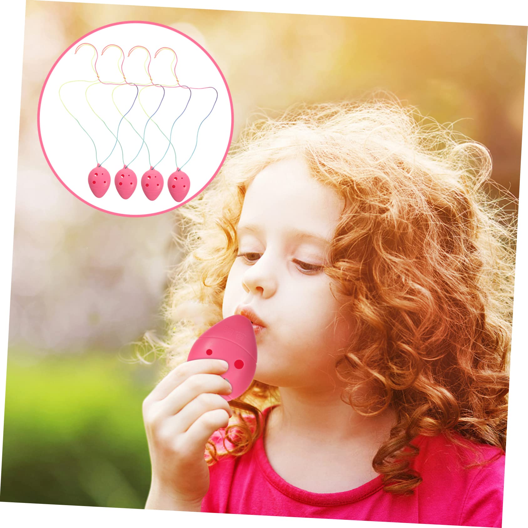 Toddmomy Beginner Musical Toys 6 Hole Boys and Girls Ocarina Instruments Professional Ocarina for Boys and Girls Style for Children