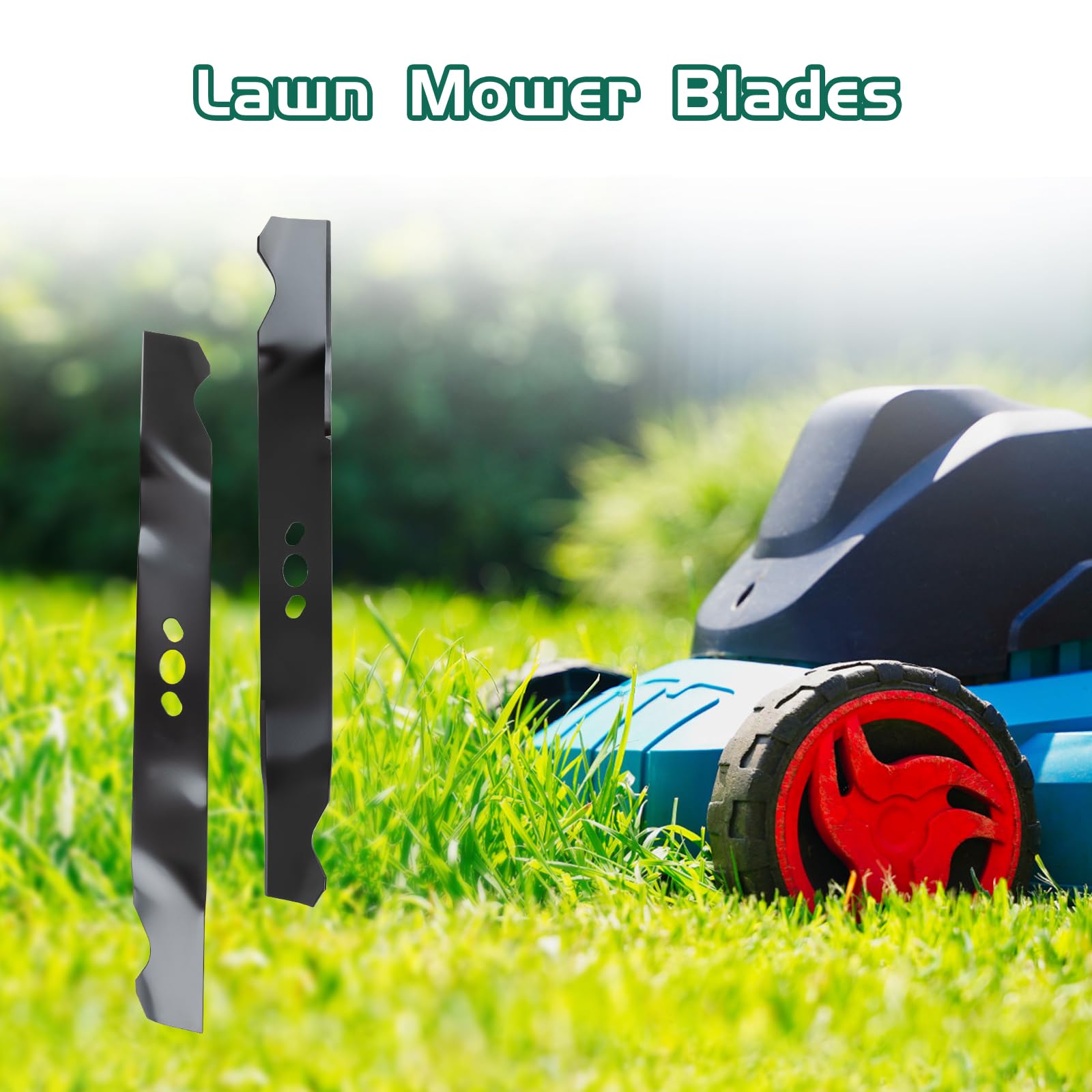 Amazon.com : Belleone 2105300125A Lawn Mower Blade with Oval