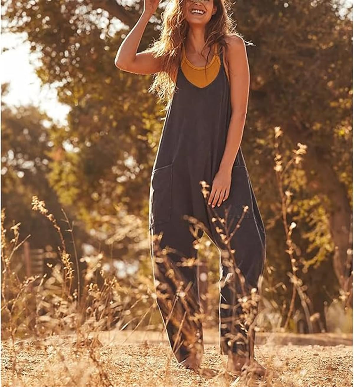 Lunetta Schwangerschafts-Jumpsuit, Lunetta Schwangerschafts-Overall, Oversize-Jumpsuits - Mutterschaft & Postpartum