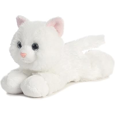Aurora® Adorable Mini Flopsie™ Sugar Too™ Stuffed Animal - Playful Ease - Timeless Companions - White 8 Inches