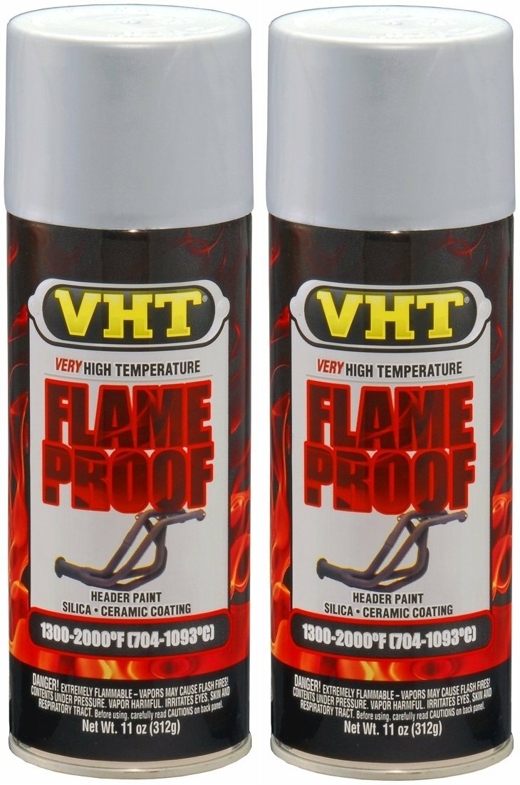 VHT SP117 FlameProof Coating Flat Aluminum Paint Can