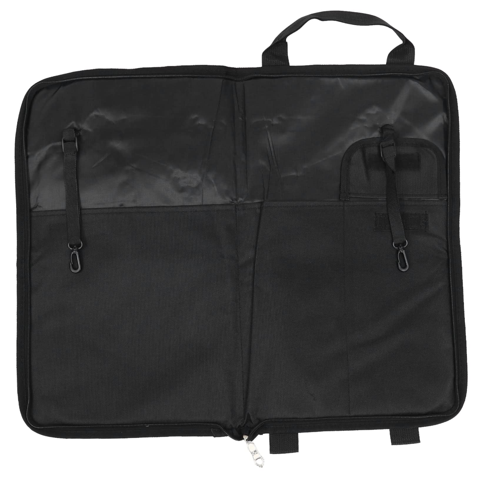 HANABASS Practical Drumstick Bag with Creative Carry Handle Portable Drum Accessories Holder Capacity for Sticks Brushes and Teaching Materials for Outdoor Performances