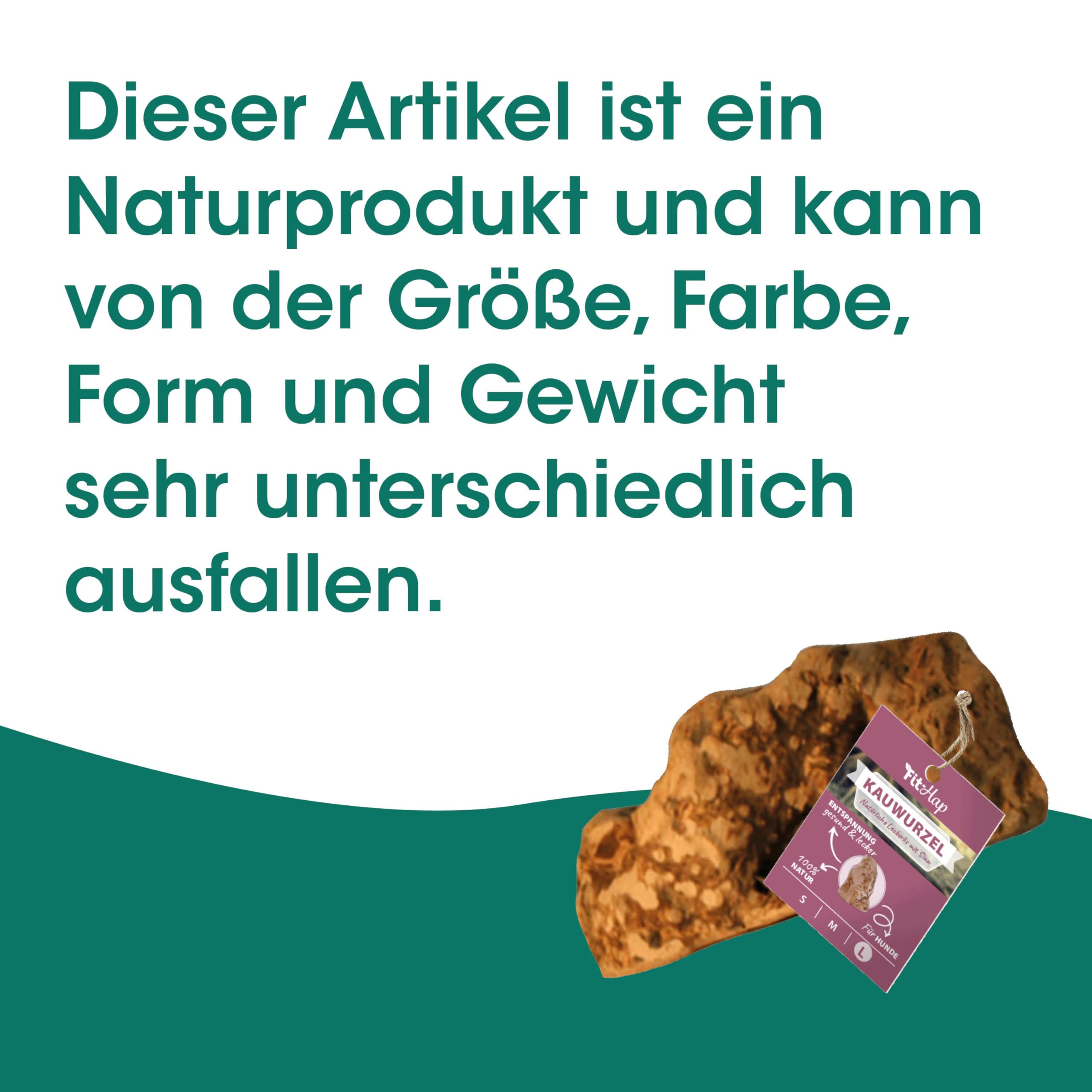 cdVet Naturprodukte Kauwurzel L 5er Pack - Natürlicher Kauspaß für Hunde - Zahnpflege - Ohne Fett und Allergene - Nachhaltiges Hundespielzeug