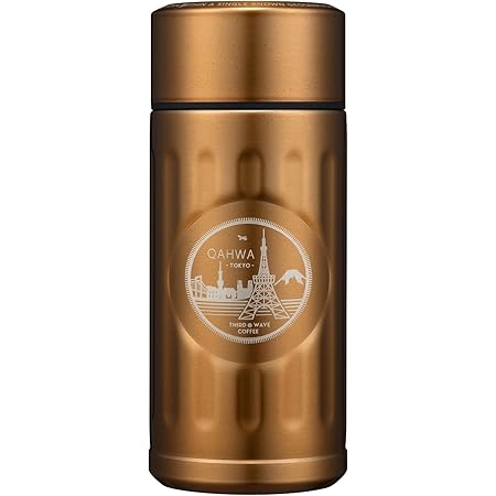 Amazon シービージャパン 水筒 ゴールド 0ml 直飲み ステンレス ボトル 真空 断熱 カフア コーヒー ボトル Qahwa 水筒 マグボトル オンライン通販