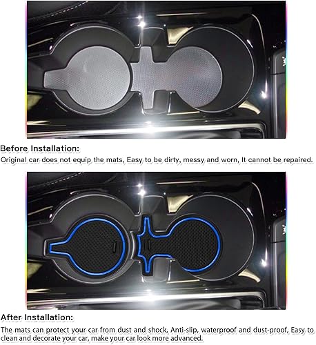 Miniatura 3 de SKTU 2024 2025 2026 Alfombrilla para ranura de puerta Chevy Trax para Chevrolet Trax 2024 2025 2026 (LS,1RS,LT,2RS,ACTIV) 2024-2026 Accesorios Trax