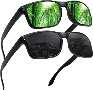 Polarised Sunglasses Men Women Driving Cycling Fishing Climbing Anti-glare UV400 Protection TR90 Unbreakable Frame Sports Travel Sun Glasses