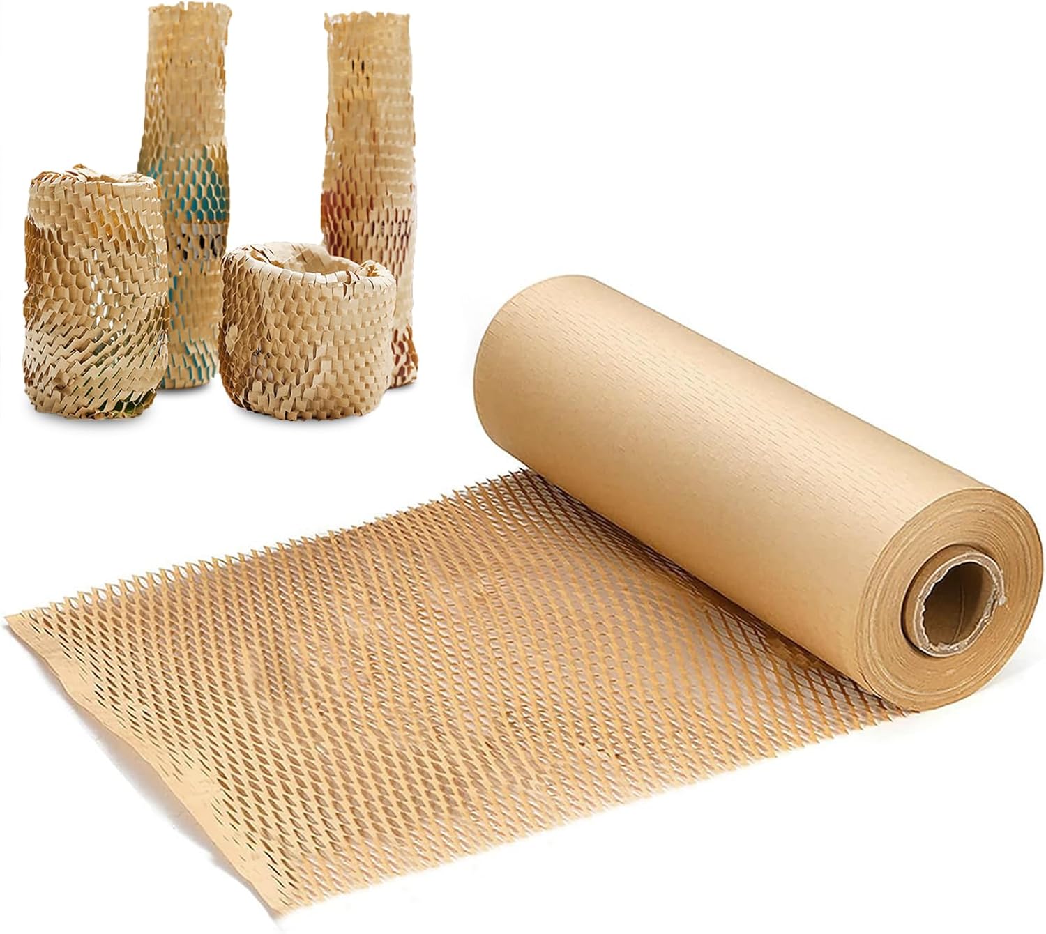 Packing Paper 30CMX30M Bubble Wrap Roll Kraft Cushioning