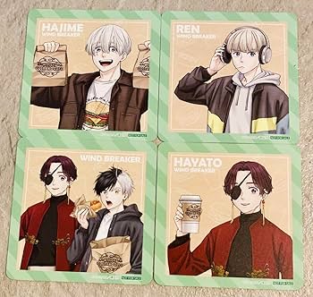 BL コラボカフェ 特典 ペーパー コースター 50枚 まとめ売り Amazon.co.jp: WIND BREAKER コラボカフェ THEキャラ 特典