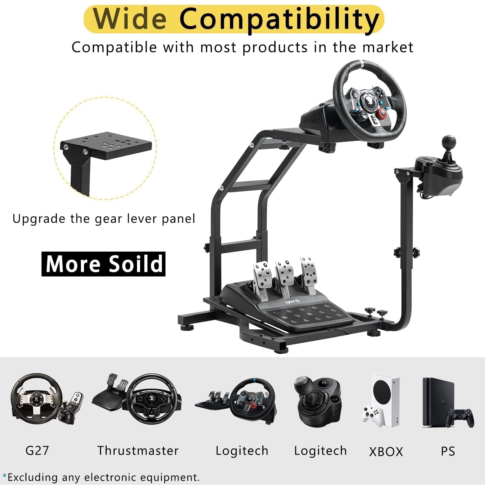 Amazon.co.jp: Marada レーシングホイールスタンド Logitech G25 G27 