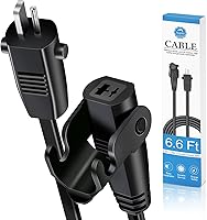 Vista 1 de Sopito Cable de extensión de 6.6 pies (6.6 ft) para silla elevadora o reclinable eléctrico, cable de fuente de alimentación de repuesto para Okin