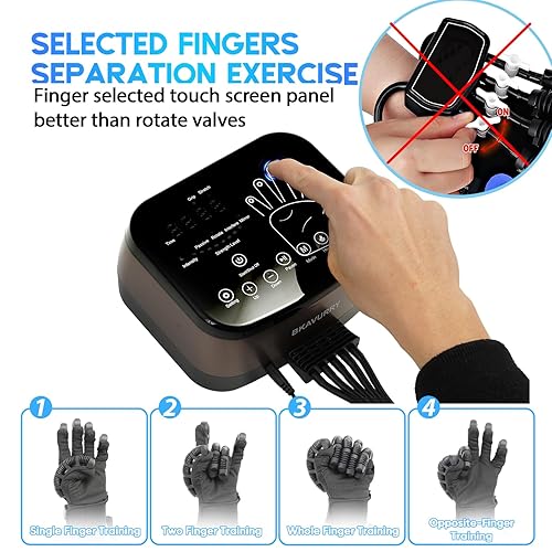 Miniatura 13 de Guante robot calentado para rehabilitación de accidentes cerebrovasculares, función de memoria, robótica, recuperación de accidentes