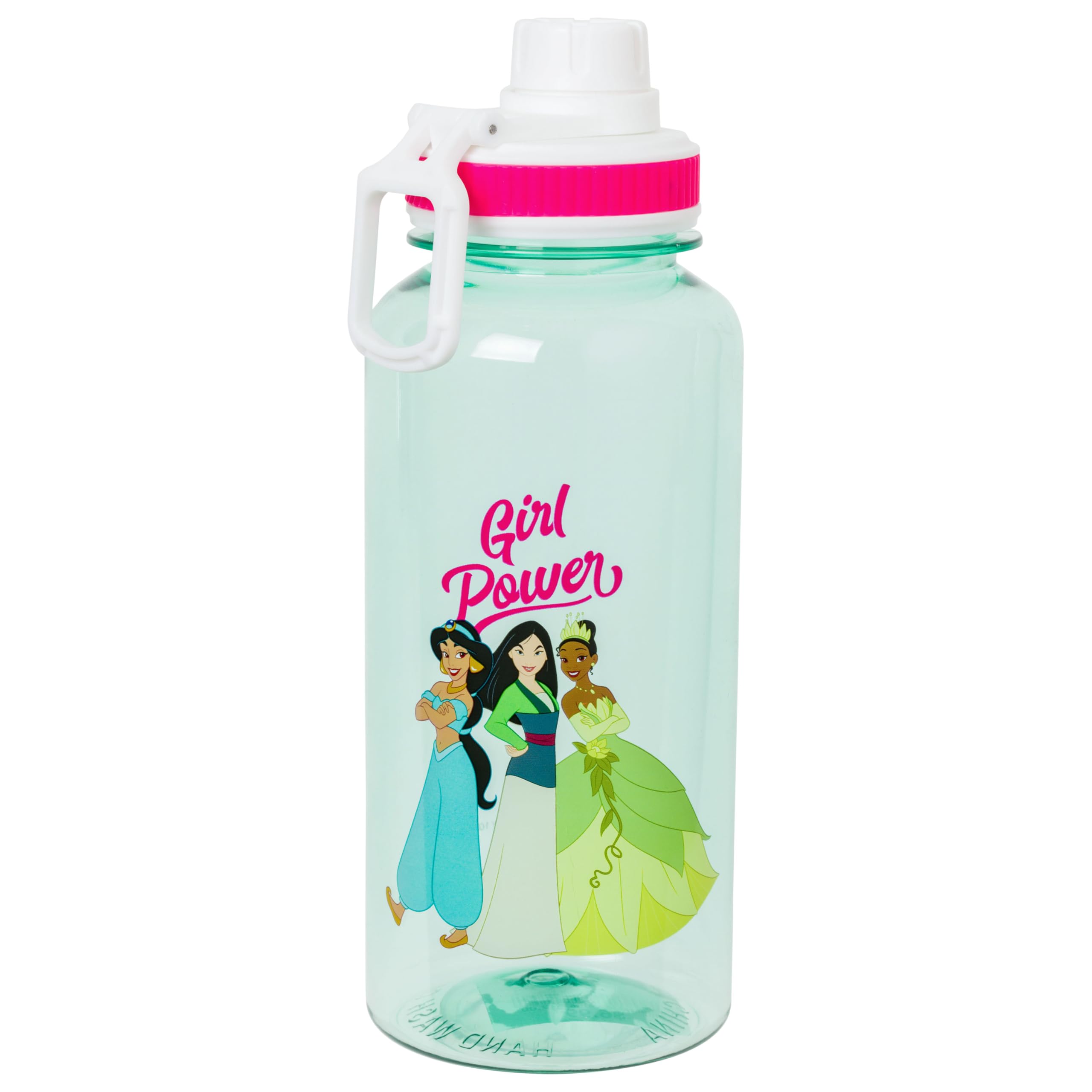 Gourde plastique Disney Princess Silver Buffalo 946ml grand format réutilisable