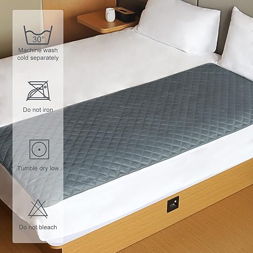 Miniatura 5 de Comsmart Funda impermeable para sofá de perro y gato, manta líquida antideslizante, a prueba de urinario, manta protectora reversible para mascotas,