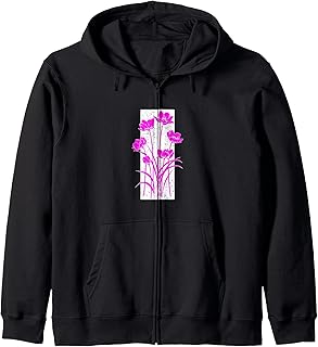 Gráfico rosa con rayas rosas Sudadera con Capucha