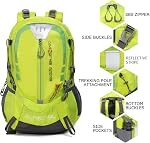 Hiking Backpack Camping Backpack 40L Outdoor Daypack Lightweight Travel Backpack with Rain Cover for Women Men