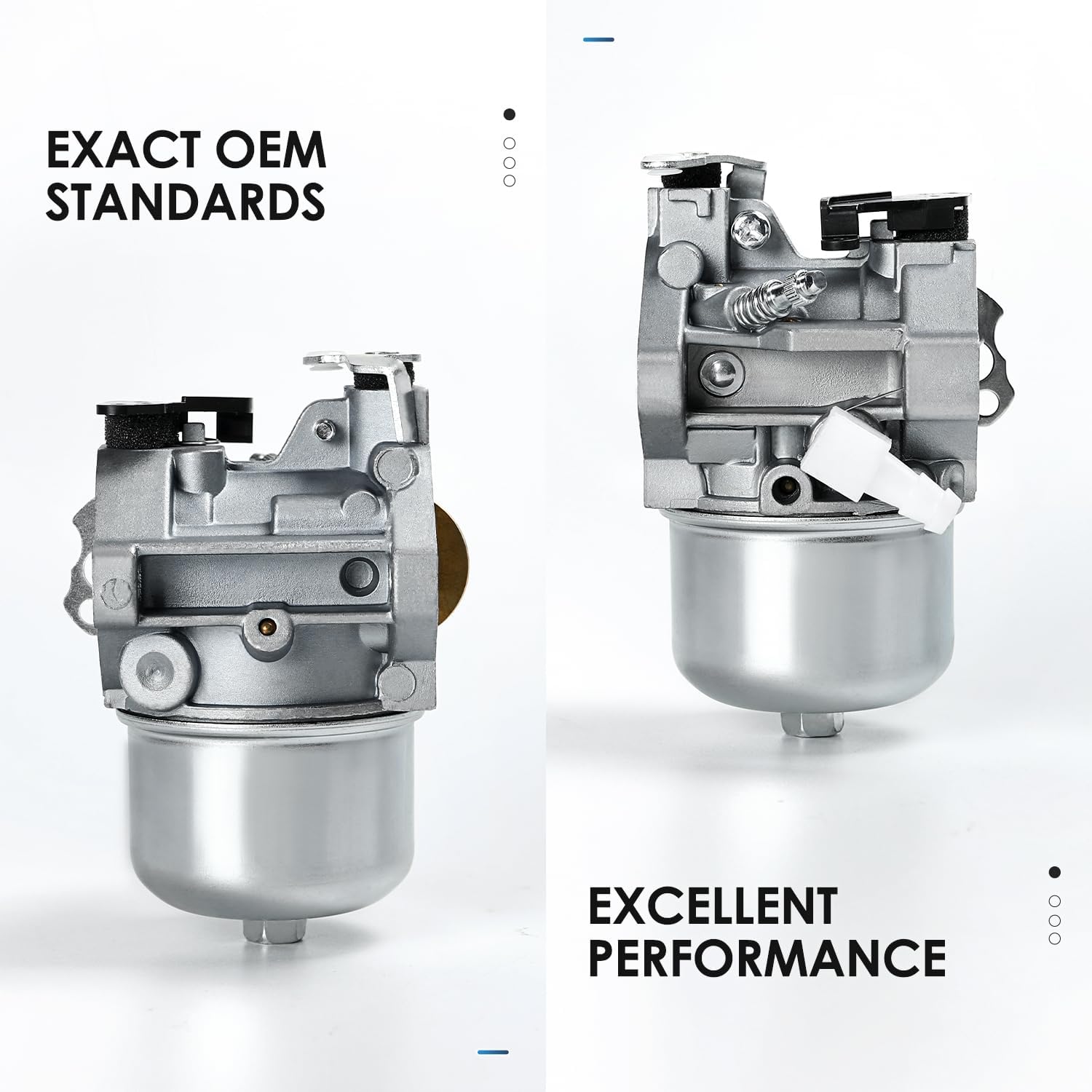 699831 Carburetor kit Compatible with Brigs & Straton 283702 283707 284702 284707 284777 286702 286707 289702 289707 28D702 28D707 28M706 Riding Tractor Lawn Mower Engines Motor Parts Replace 694941