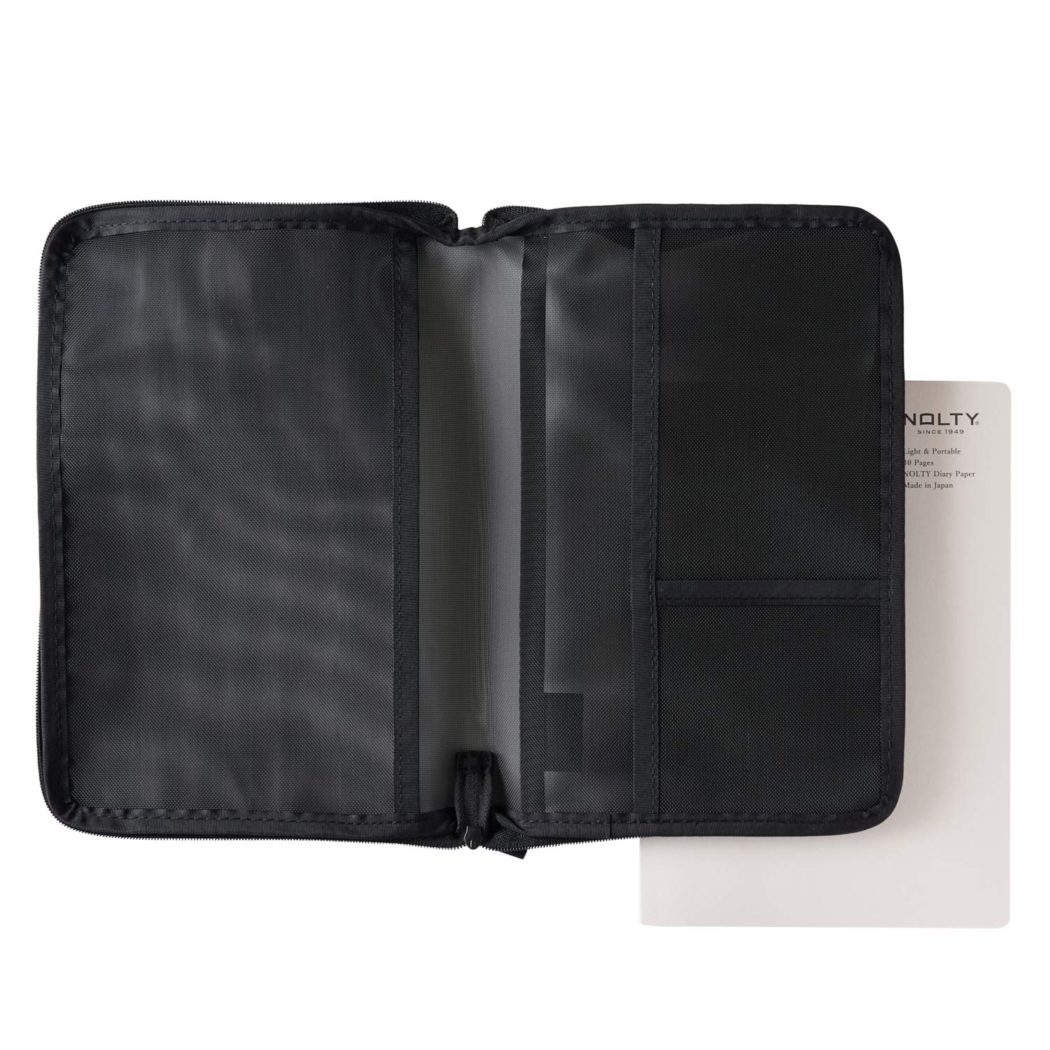日本能率協会マネジメントセンター NOLTY NTBCV2101 Notebook Cover, A5, Mesh, Black