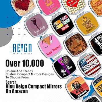BleuReign(TM) Paris is Always A Good Idea Compact Mirror