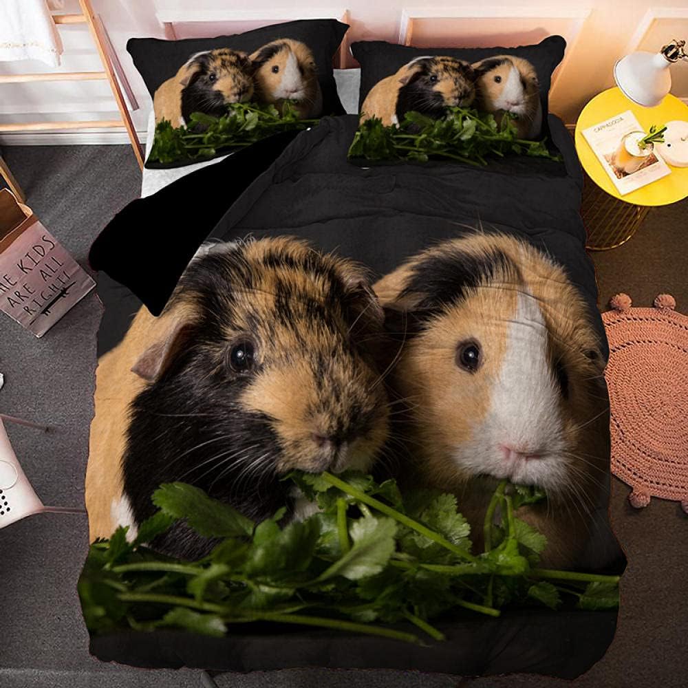 布団カバーしんぐる三点セット 四季通用 ブラックハムスター 柔らか肌触り 布団 カバー セット四季通用 通気吸湿 快眠 3点セット 激安通販専門店 シワなりにくい 枕カバー 丸洗いok