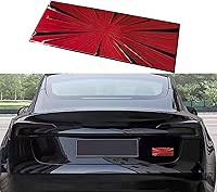 Vista 14 de YHCDSEA Emblema de doble motor para decoración a cuadros compatible con Tesla Model 3 Y X S accesorios (A-Plaid)