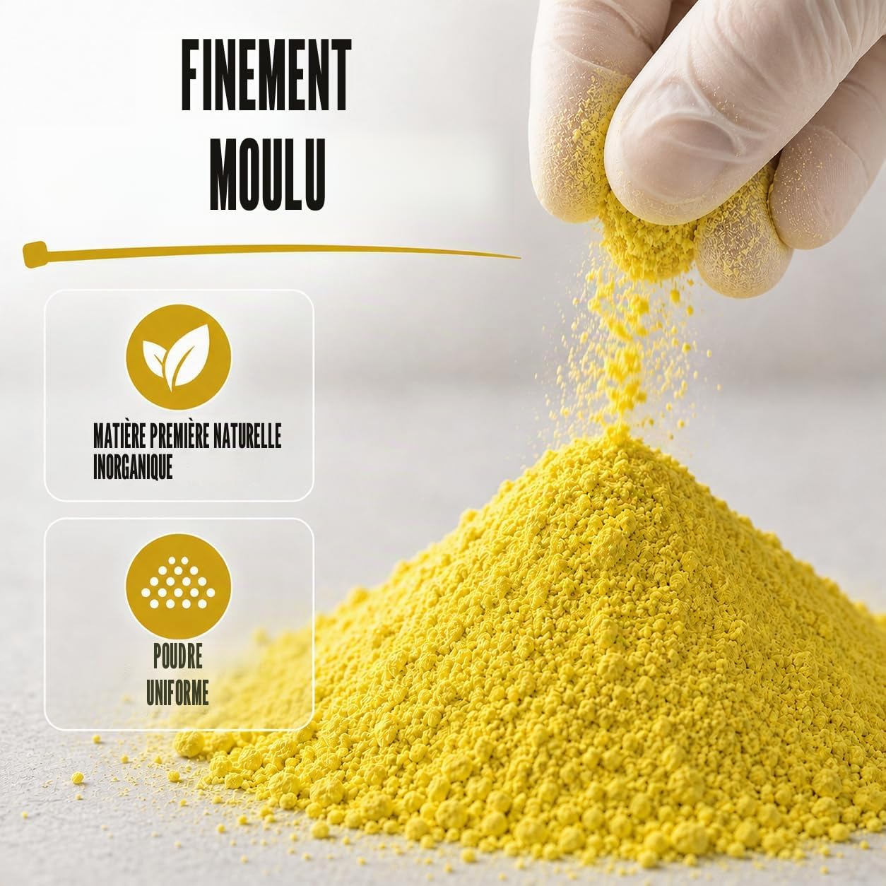 GiDeli Poudre de soufre 5 kg - Inorganique 99,9 % fine - Pour l'industrie cosmétique - Entretien du sol - Soufre dans un seau