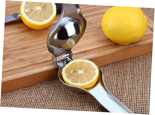 Miniatura 4 de Cabilock Prensa de exprimidor de frutas cítricas Prensa impermeable reutilizable de acero inoxidable para naranja limón