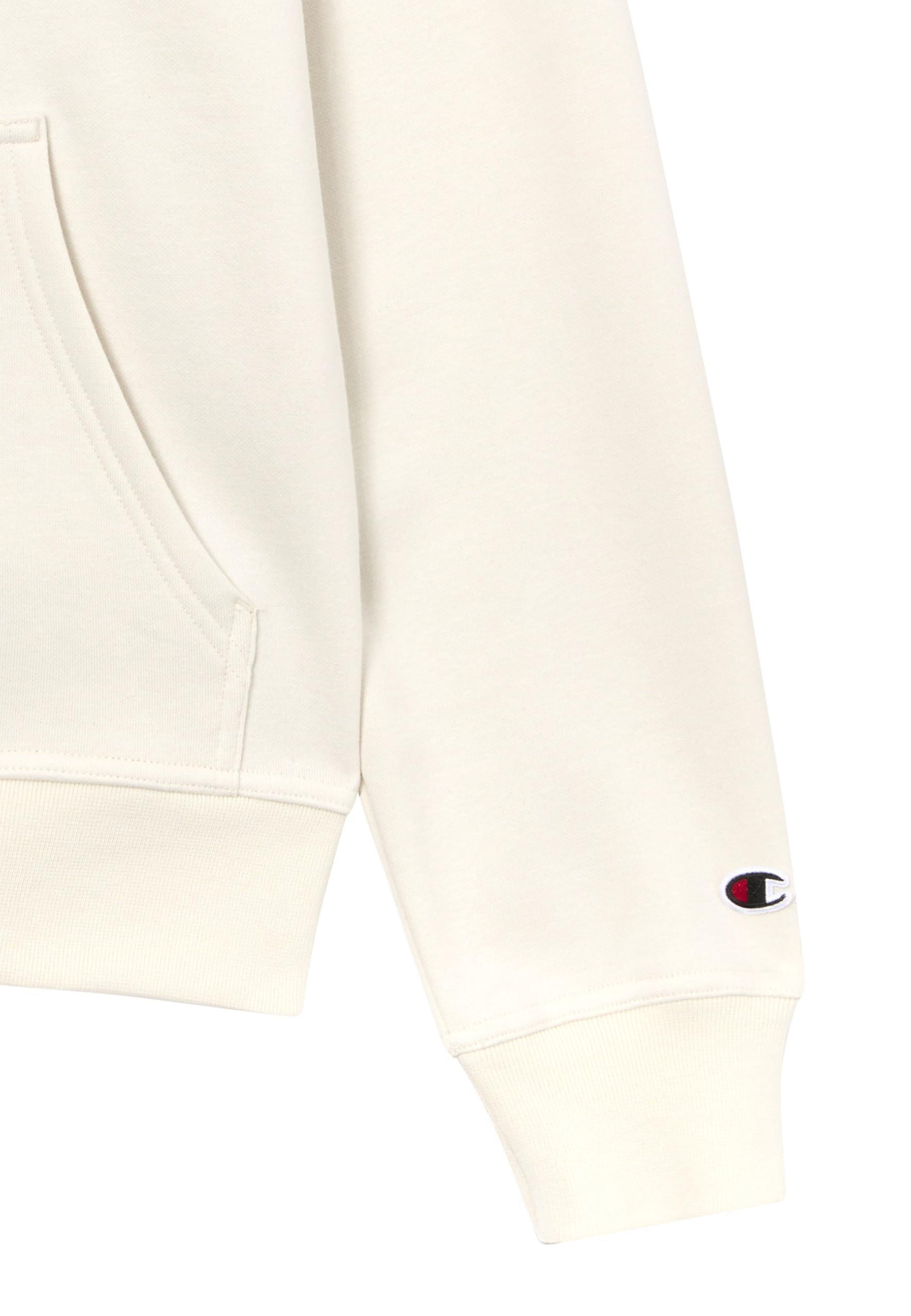 Champion Sudadera Hombre con Capucha e Interior Felpa con Maxi Logo Bordado Icons, 220271