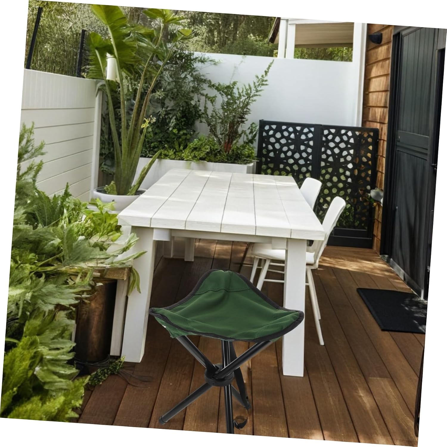 Portable Folding Fishing Stool Lightweight Collapsible Chair for Camping Hiking Beach and Gardening Compact Design for and Storage Heavy Duty Outdoor Seating