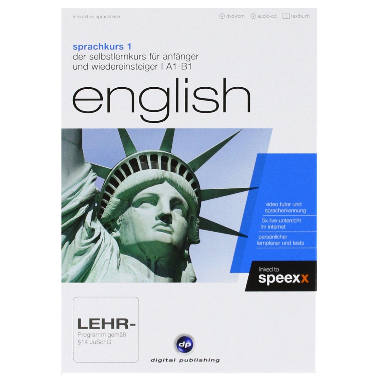 interaktive sprachreise sprachkurs 1 english + headset: der selbstlernkurs für anfänger & wiedereinsteiger / Paket