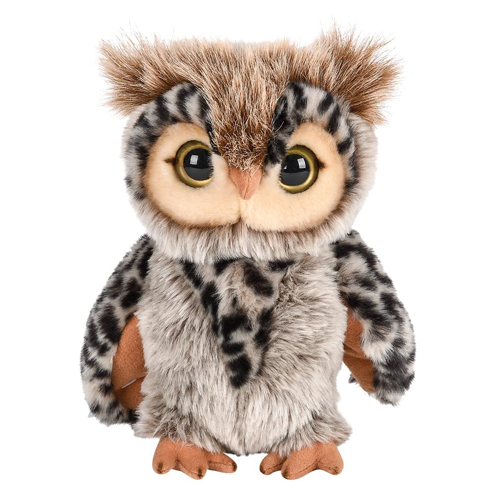 Adventure Planet 9" Heirloom Floppy Brown Eagle Owl Plush Toy