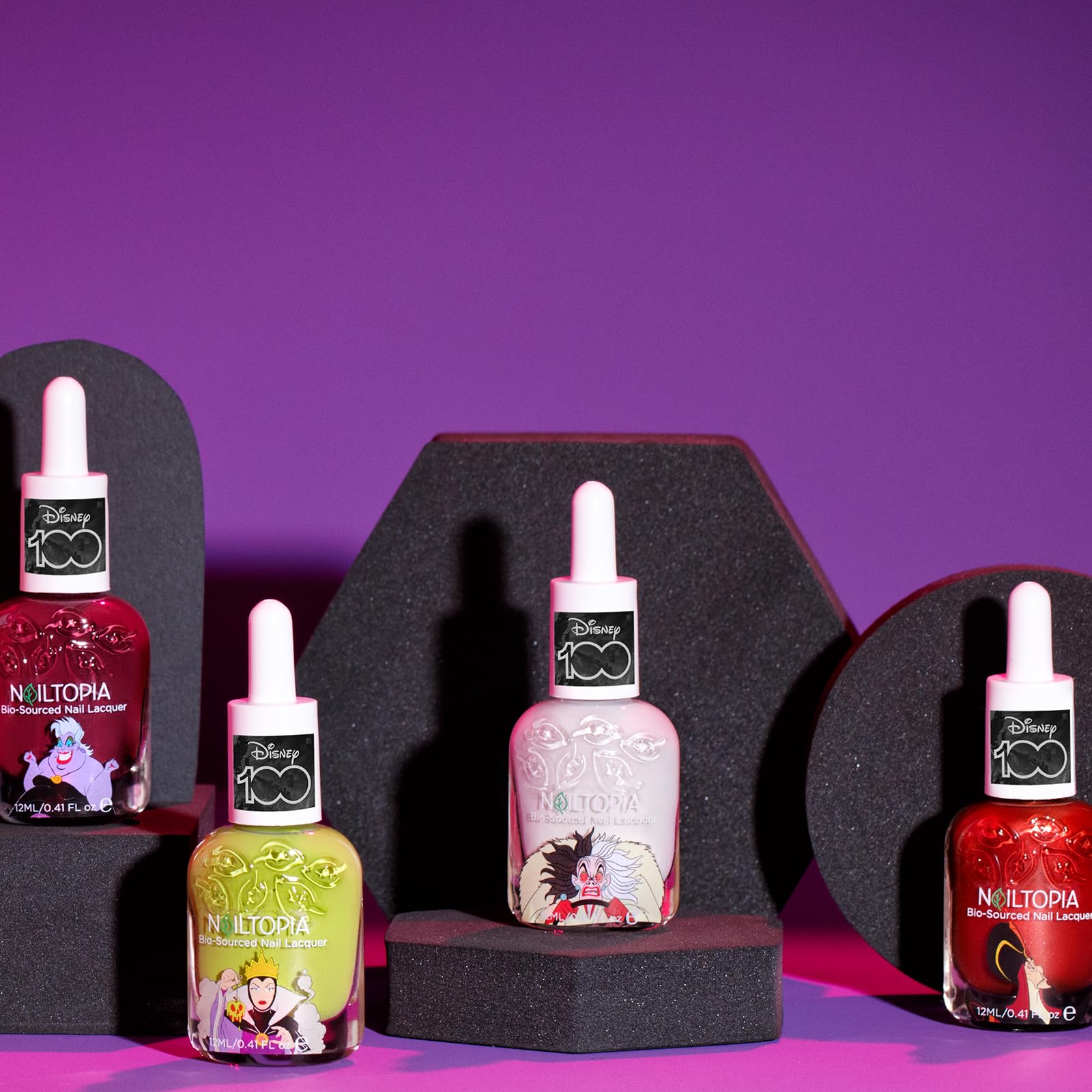 Amazon.com : Nailtopia Bio-Sourced Chip Free Nail Lacquer Disney