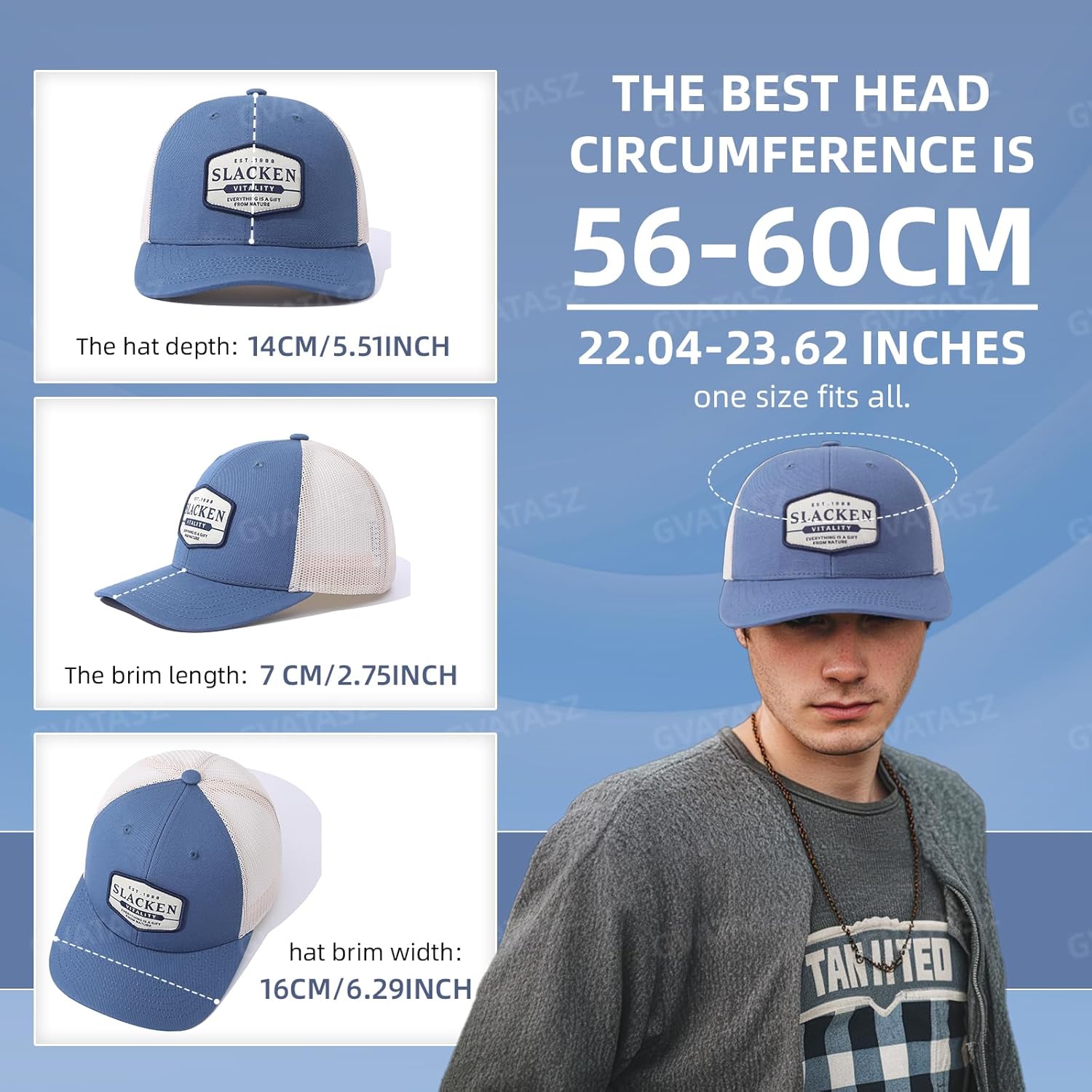 Breathable Snapback Trucker Hats Summer Baseball Caps Adjustable Outdoor Mesh Snap Back Hats for Daily Use - Image 6