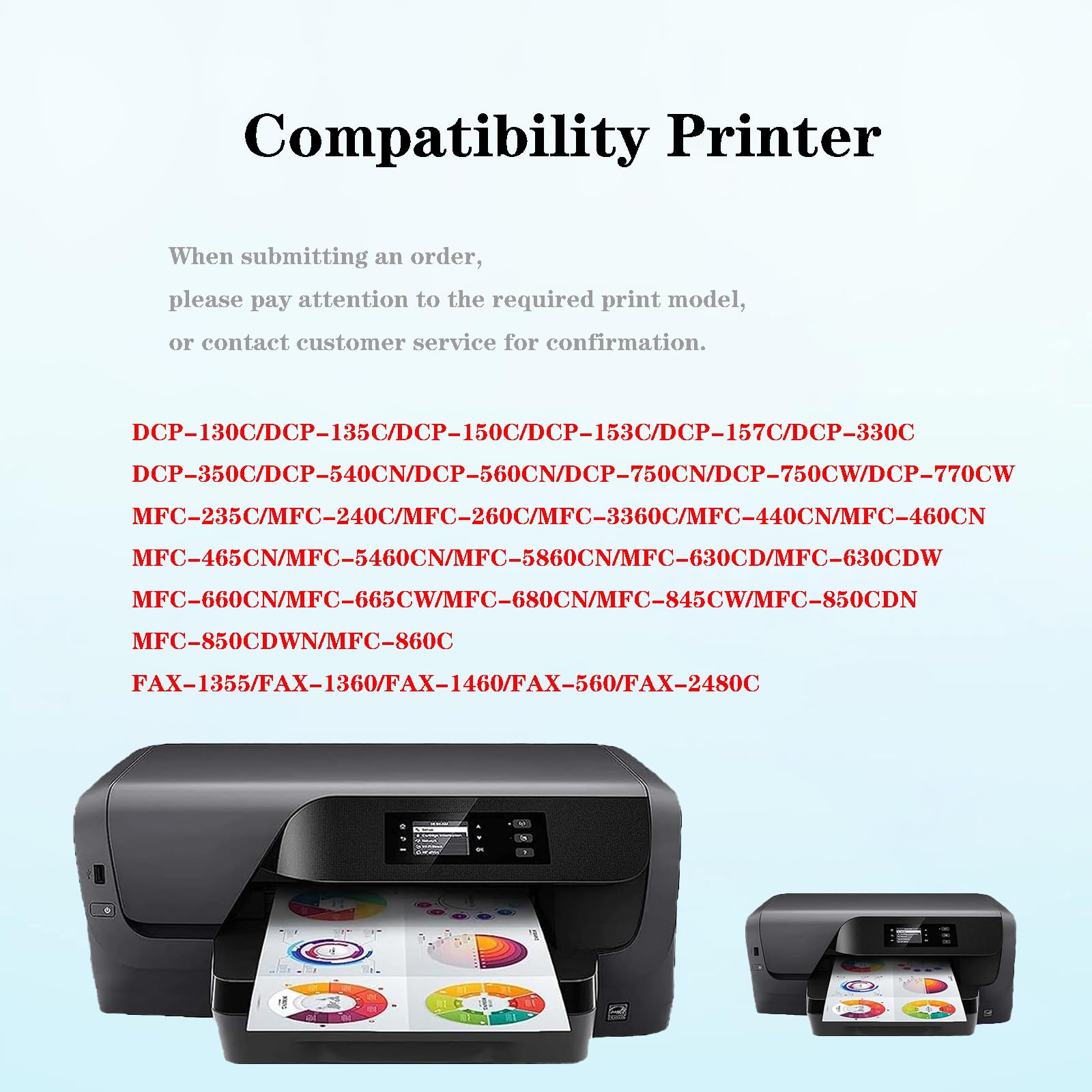 Lot De 12 Cartouches D'encre Pour Brother - Modèles MFC-440CN, 465CN, 5460CN - Neuf