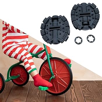 PAIR CHILDREN'S KIDDIES 1/2" BIKE PEDALS NON-SLIP SUIT OPC ONE PIECE CRANK PINK