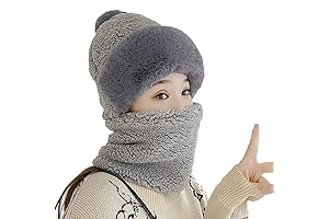 Women's Cycling Windproof Scarf Hat: Stay Warm and Cozy on the Bike