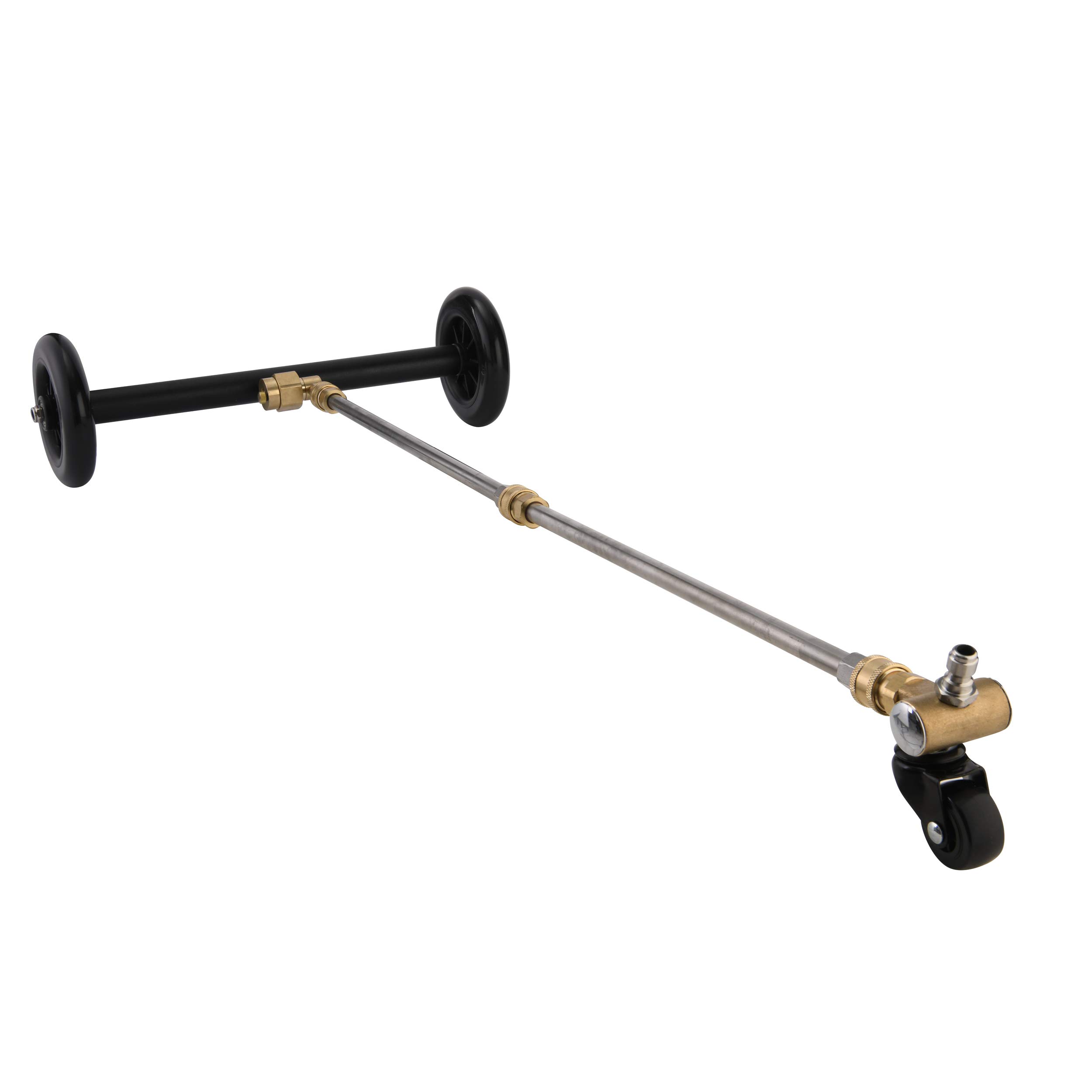 Tool Daily DualFunction Undercarriage Cleaner with Swivel Wheel