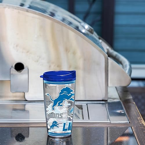 Miniatura 6 de Rico Industries NFL - Vaso de fútbol americano de doble pared, 16 onzas, tapa W