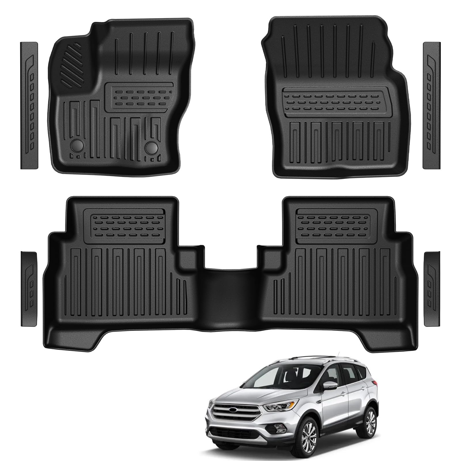 LUMWAY Floor Mats for Ford Escape